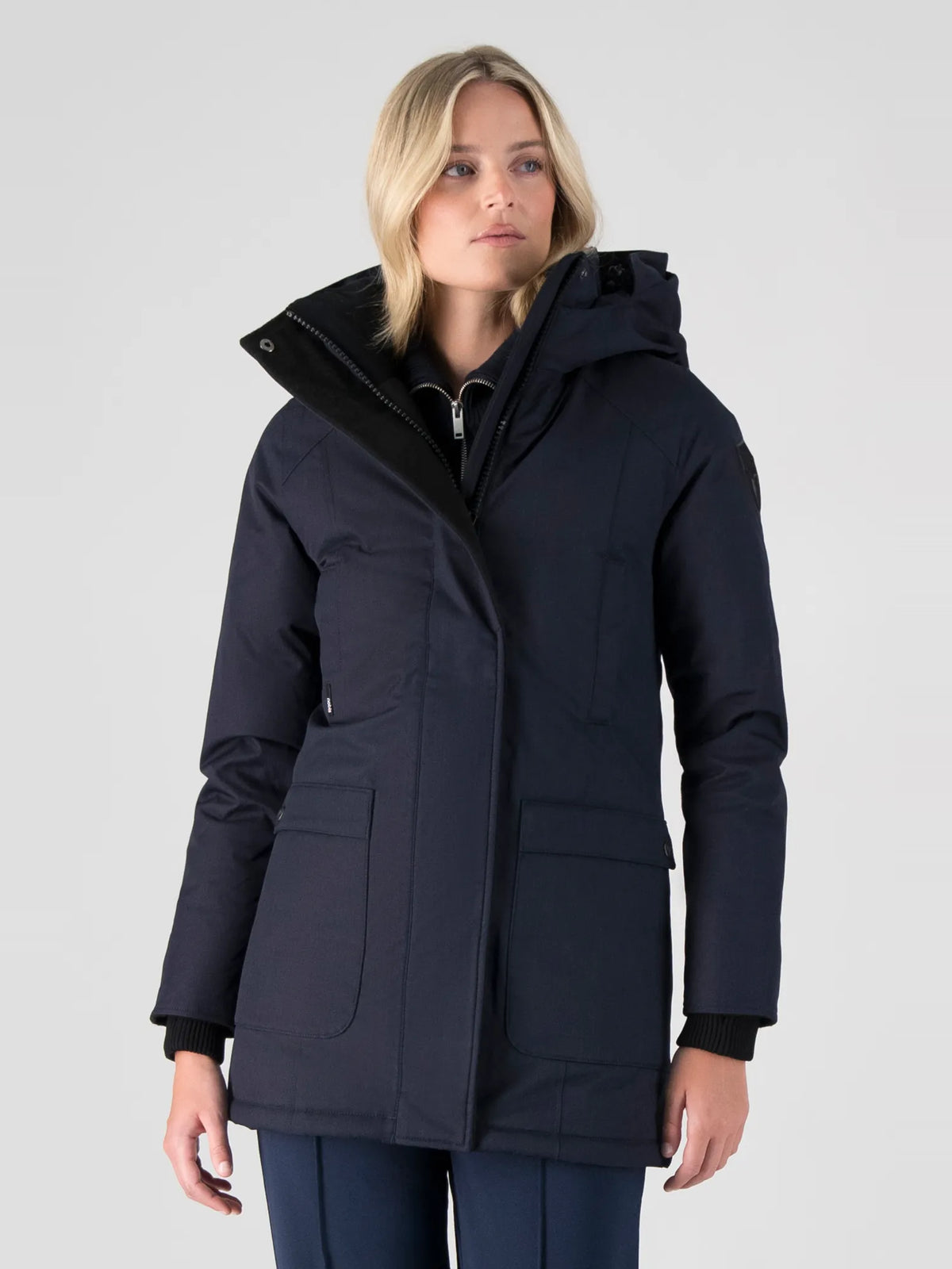 Carla Women's Parka - Navy