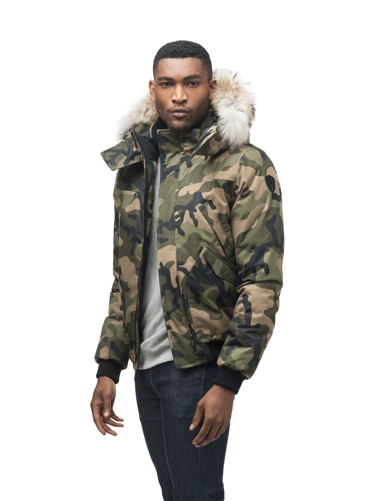 Dylan Men's Hooded Bomber Jacket