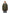 Men's waist length down filled jacket with two front pockets with magnetic closure and a removable fur trim on the hood in Fatigue