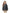Kid's hip length fishtail rain jacket with hood in Black