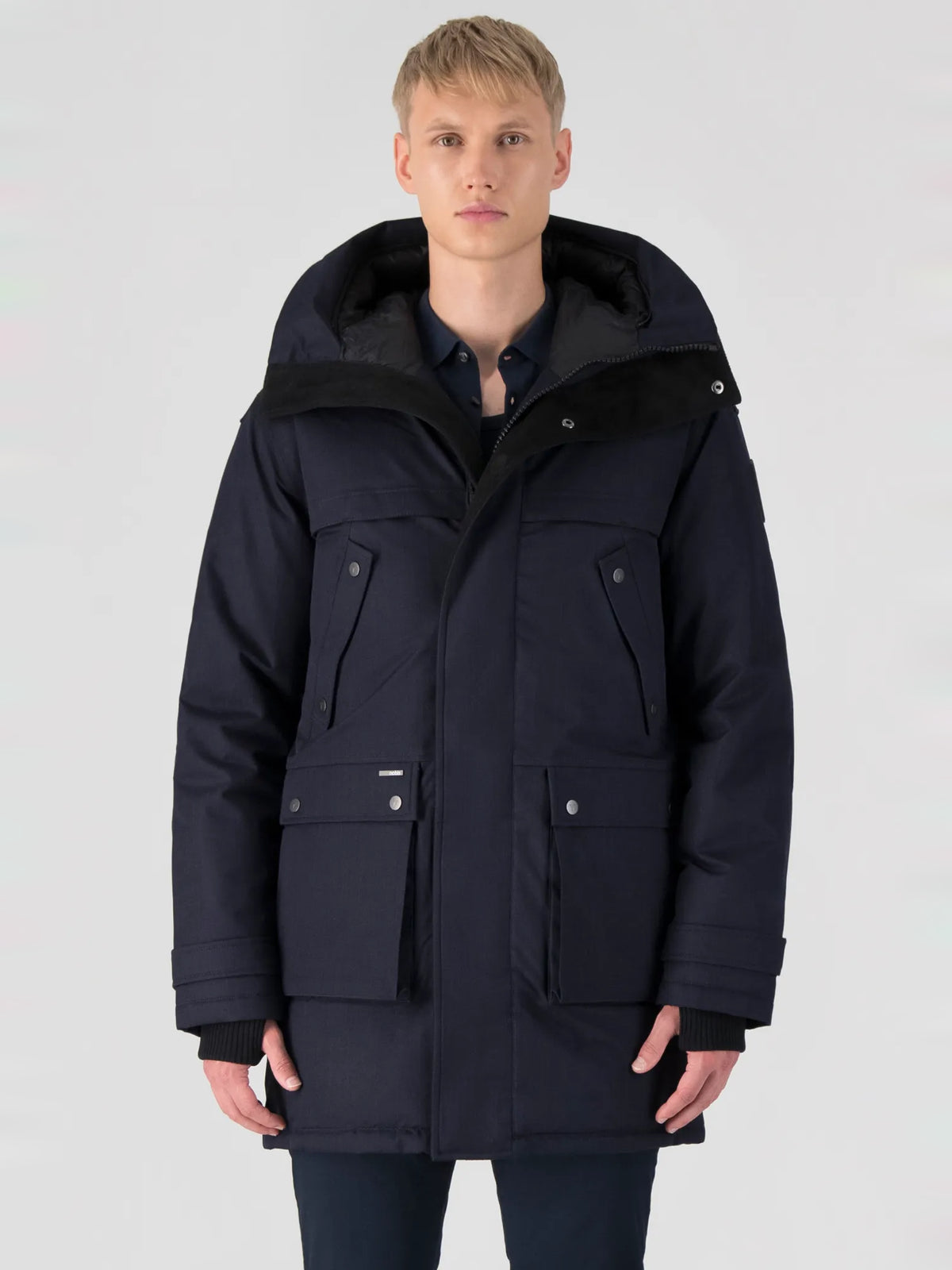 Yatesy Men's Parka - Navy